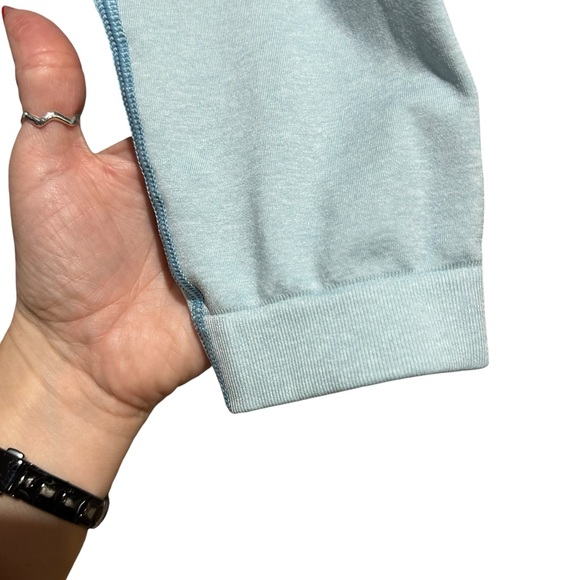 Gymshark Womens Seamless Leggings Ombré Blue Compression Activewear Size Small - Picture 9 of 12